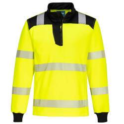 Portwest PW326 PW3 Hi-Vis Sweatshirt Zippé