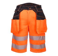 Portwest PW343 PW3 Hoge zichtbaarheid Korte Broek met holsterzakken
