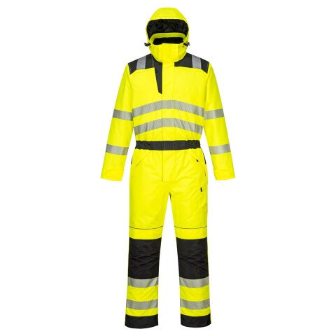 Portwest PW352 Buzo de alta visibilidad PW3 Winter Jaune/Noir - Talla XXXL - Estándar