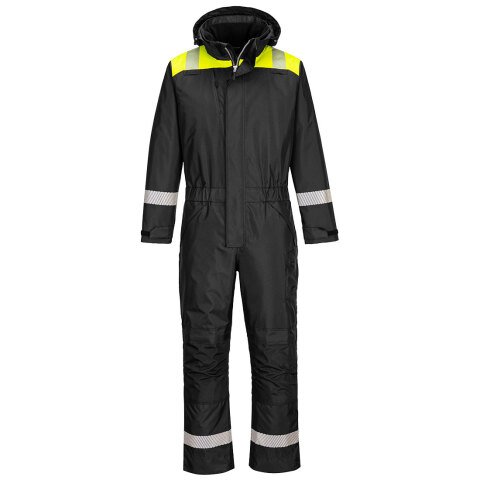 Portwest PW353 Buzo PW3 Winter Noir/jaune - Talla XL - Estándar