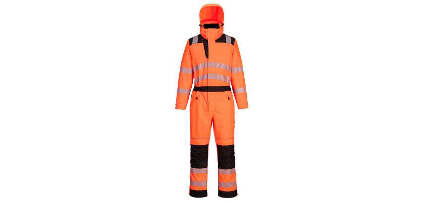 Portwest PW355 Buzo Rain impermeable de alta visibilidad PW3