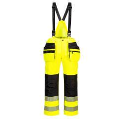 Portwest PW356 Pantalon de pluie à bretelles HV PW3