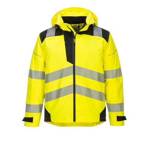 Portwest PW360 Chubasquero transpirable PW3 Extreme Jaune/Noir - Talla 5XL