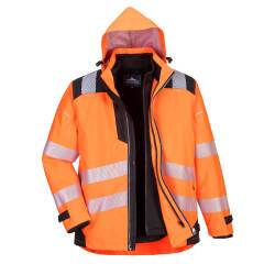 Portwest PW365 Giacca PW3 Hi-Vis 3 in 1