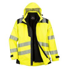 Portwest PW365 Chaqueta 3 en 1 PW3 de alta visibilidad