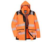 Portwest PW367 Chaqueta transpirable 5 en 1 de alta visibilidad PW3