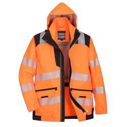 Portwest PW367 Chaqueta transpirable 5 en 1 de alta visibilidad PW3