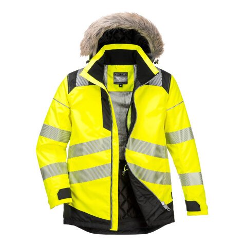 Portwest PW369 Parka d'hiver haute visibilité PW3