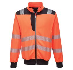 Portwest PW370 PW3 Hi-Vis Sweatshirt Zippé