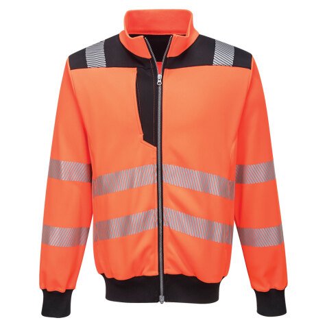 Portwest PW370 PW3 Hi-Vis sweatshirt met rits