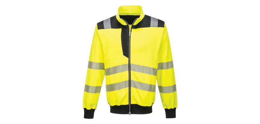 Portwest PW370 Sudadera de alta visibilidad con cremallera PW3