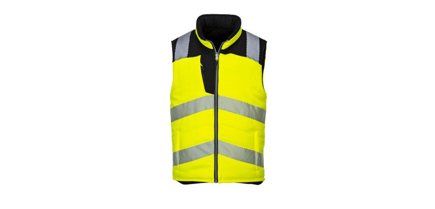 Portwest PW374 Chaleco de calor reversible PW3 de alta visibilidad