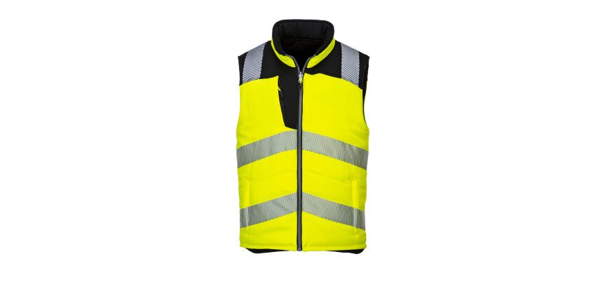 Portwest PW374 PW3 Gilet imbottito reversibile Hi-Vis
