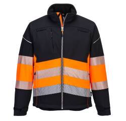 Portwest PW375 Softshell PW3 de alta visibilidad, clase 1 (3 capas)
