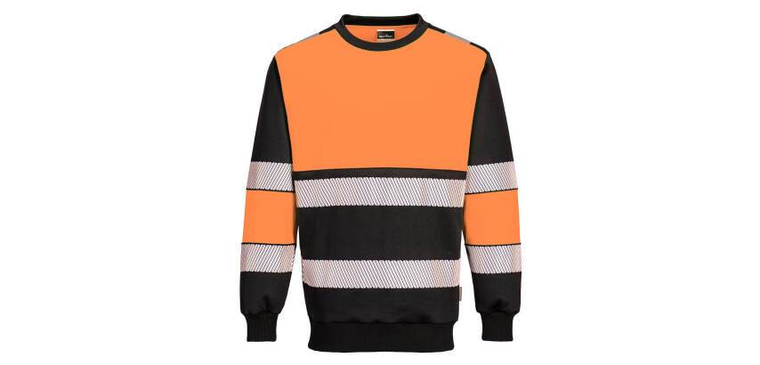 Portwest PW376 Sweatshirt PW3 H-Vis Klasse 1