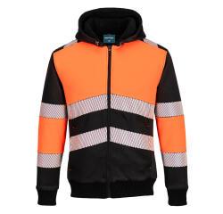 Portwest PW377 PW3 Felpa invernale con cappuccio con zip Classe 1