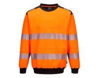 Portwest PW379 Sudadera PW3 de alta visibilidad con cuello redondo