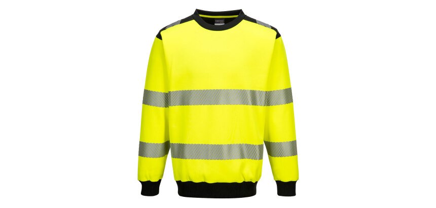 Portwest PW379 Sweat à col rond PW3 haute-visibilité