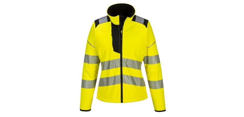 Portwest PW381 Women's High Visibility PW3 Softshell