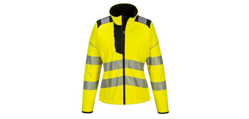 Portwest PW381 Women's High Visibility PW3 Softshell