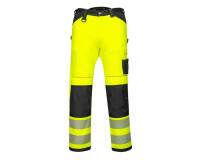 Portwest PW385 Pantalón elástico de trabajo PW3 de alta visibilidad para mujer
