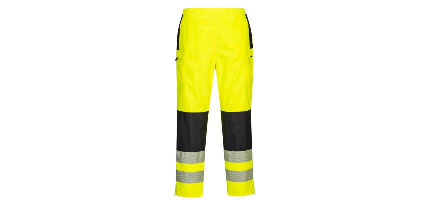 Portwest PW386 Pantalón para lluvia PW3 de alta visibilidad para mujer