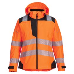 Portwest PW389 Chaqueta de mujer PW3 de alta visibilidad para lluvia