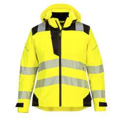 Portwest PW389 Chaqueta de mujer PW3 de alta visibilidad para lluvia
