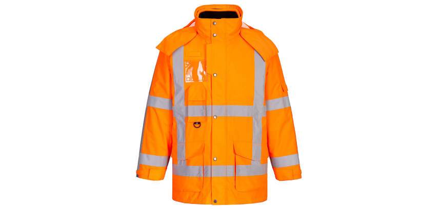 Portwest R461 3 in 1 RWS Traffic Parka