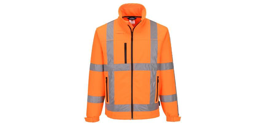 Portwest R462 Veste Softshell HV RWS (3 couches)