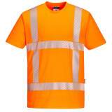 Portwest R413 T-Shirt PW3 Hi-Vis manica corta