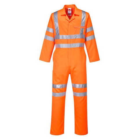 Portwest RT42 Mono de servicio de polialgodón de alta visibilidad Orange - Talla L - Estándar