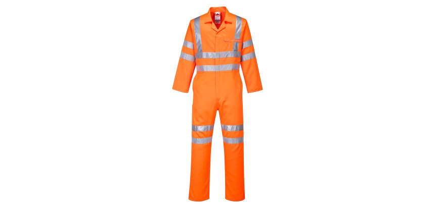 Portwest RT42 High-Visibility Polycotton Service Coverall