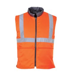 Portwest RT44 Gilet imbottito reversibile Hi-Vis