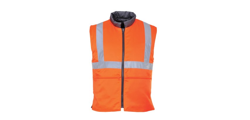 Portwest RT44 Chaleco de calor de alta visibilidad reversible