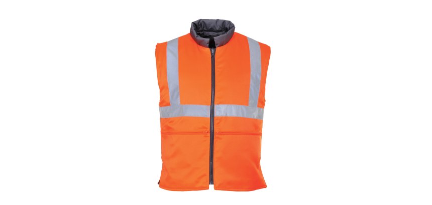 Portwest RT44 Chaleco de calor de alta visibilidad reversible