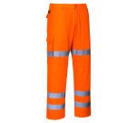 Portwest RT49 Pantalones Combat de alta-visibilidad con tres bandas