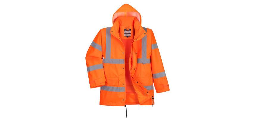 Portwest RT63 Chaqueta Traffic HiVis impermeable y transpirable