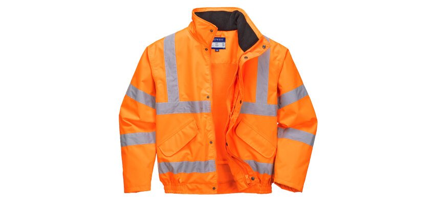 Portwest RT62 Bomber Hi-Vis traspirante fodera Mesh