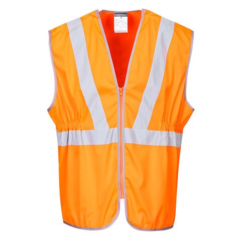 Portwest RT20 Chaleco largo de alta visibilidad RIS Orange - Talla XXXL