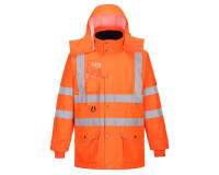 Portwest RT27 Chaqueta 7 en 1 de alta visibilidad y transpirable Traffic