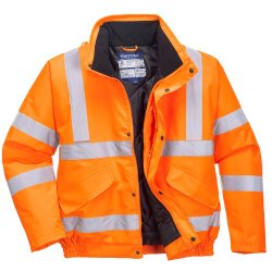 Portwest RT32 Cazadora alta visibilidad RIS Orange - Talla XS