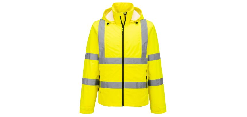 Portwest S164 Giacca leggera pieghevole Hi-Vis