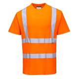 Portwest S170 T-shirt Cotton Comfort Hi-Vis