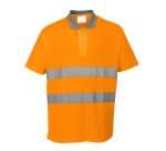 Portwest S171 Polo de alta visibilidad Cotton Comfort de manga corta