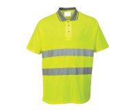 Portwest S171 Polo Cotton Comfort Hi-Vis S/S