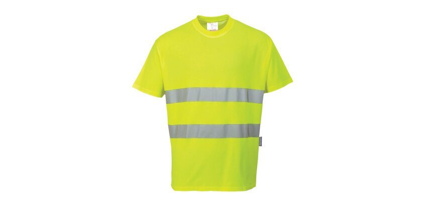 Portwest S172 T-shirt Cotton Comfort Hi-Vis