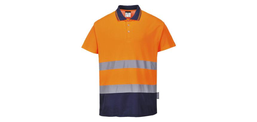 Portwest S174 Polo bicolor Cotton Comfort