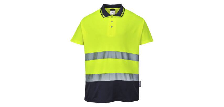 Portwest S174 Tweekleuren Katoenen Comfort Polo