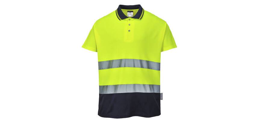 Portwest S174 Tweekleuren Katoenen Comfort Polo